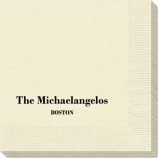 Michaelangelo Napkins